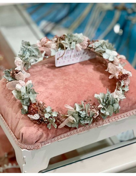 Corona Comunión Teté y Martina Comuniones 2026