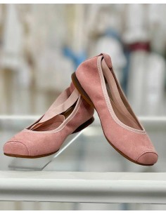 Bailarina Ante Comunión Rosa Gux´s Shoes Punta Cuadrada 2