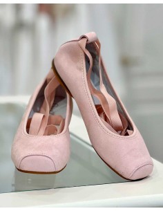 Bailarina Ante Rosa Olay Comunión Ceremonia Gux´s Shoes