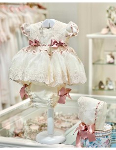 Jesusito 3 Piezas Ceremonia y Bautizo Kobez Artesanía Infantil