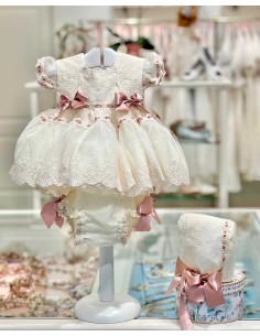 Jesusito 3 Piezas Ceremonia y Bautizo Kobez Artesanía Infantil 2