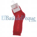 CONDOR Calcetines Altos Calados Rojo 550