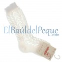 CONDOR Calcetín Algodón Blanco Calado 